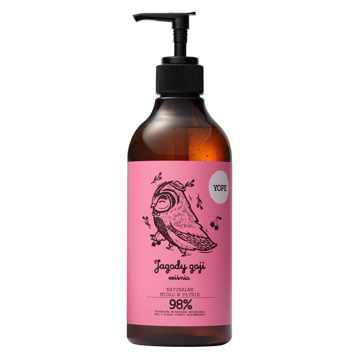 Yope Natürliche Hand- und Körperseife Goji Beere und Kirsche 500ml (Flüssigseife, 500 ml) (39434461)