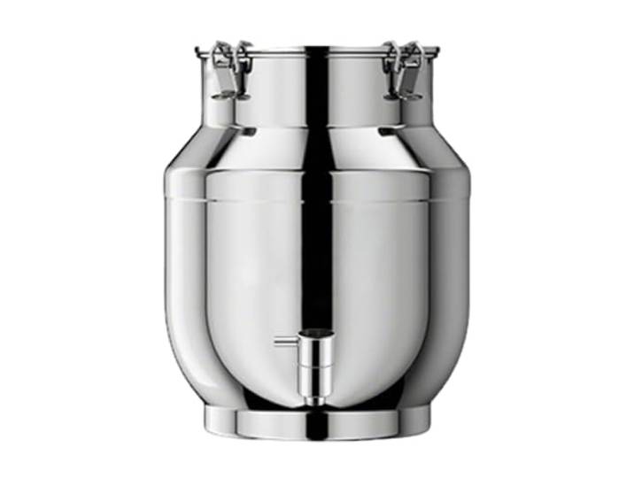 wasserkanister mit hahn 20l trinkwasser kanister behälter camping edelstahl milch transportkanne Milchkännchen Farm Milk Transport Can Milchkanne Mit Deckel Luftdichtes Edelstahl,A-20liter