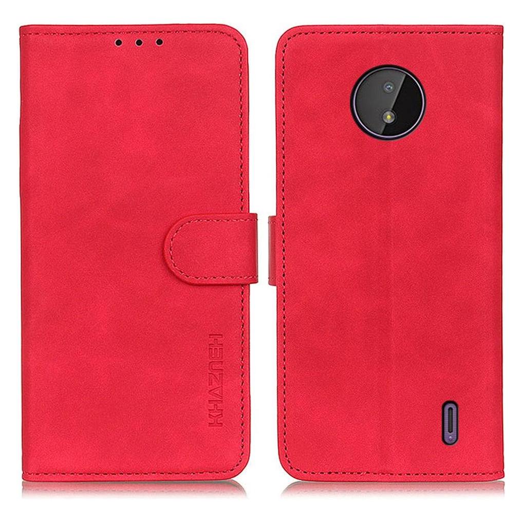 Cover-Discount Nokia C20 - Leder Etui Hülle rot (Nokia C20) (104702584B)