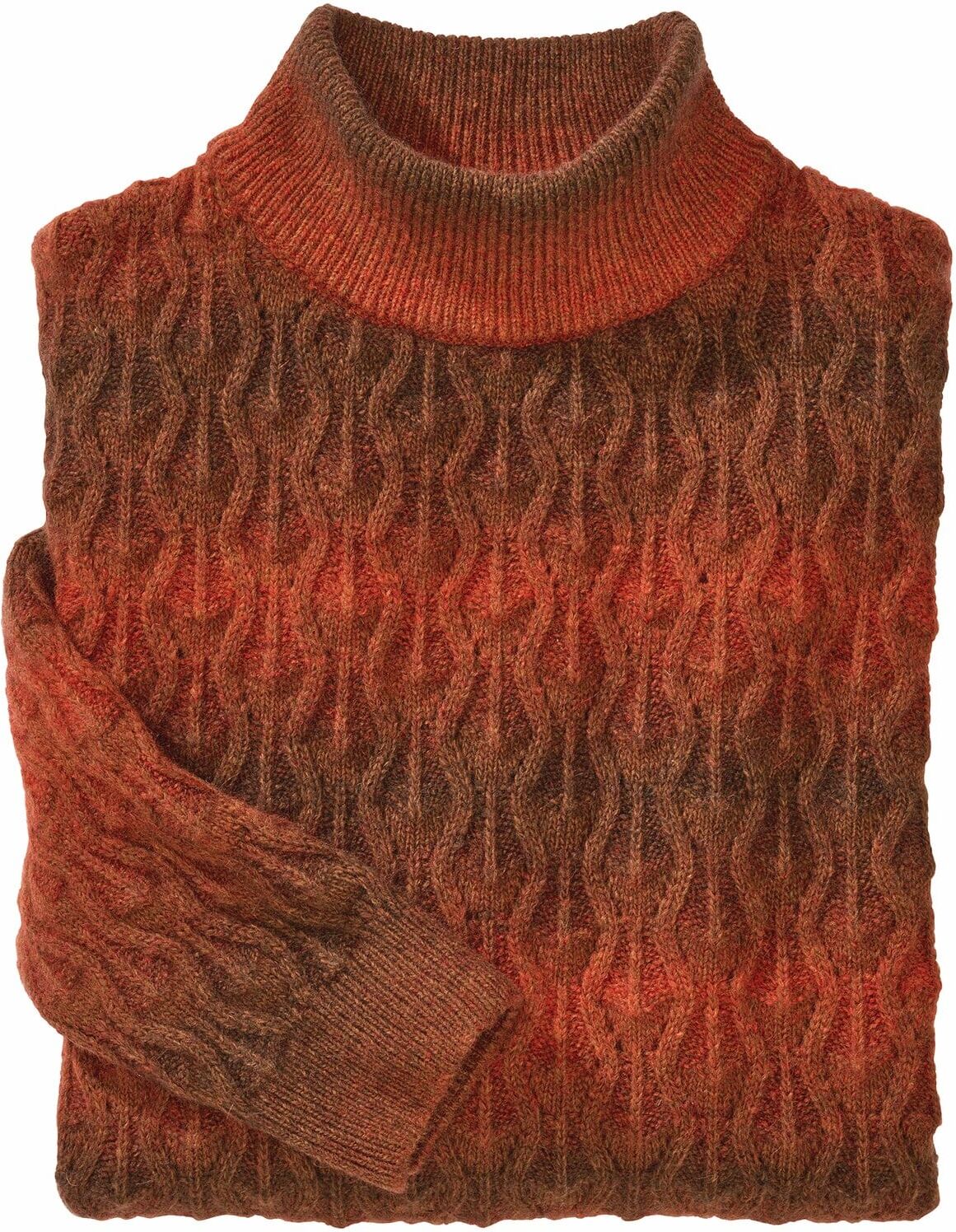 Mey & Edlich Flammen-Mockneck Orange 48