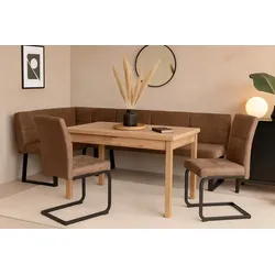 möbel direkt online 4tlg. Eckbankgruppe Schenkelmaß 190x150 cm