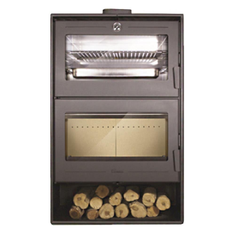 Lacunza Oslo Holzofen mit Backofen, 5-Sterne-