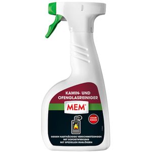 MEM Kaminscheibenreiniger Ofenglasreiniger, Schaum, wirkt selbsttätig und rückstandsfrei, Pumpspray 500 ml