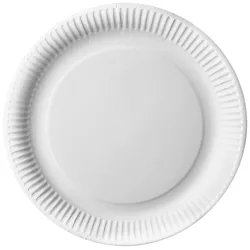 PAPSTAR pure Pappteller weiß
