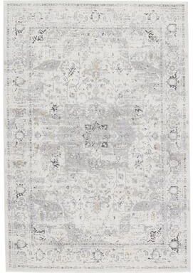 Vibe Ellington Medallion Cream/ Gray Area Rug