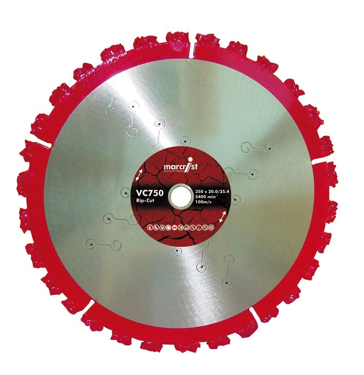 MARCRIST Universal-Trennscheibe VC750 Rip-Cut 230mm 00201588