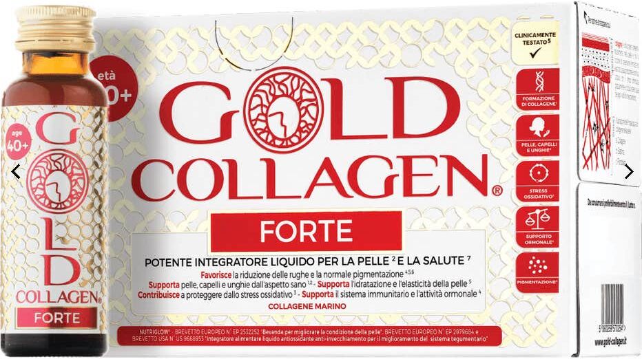 GOLD COLLAGEN Colágeno de Oro Forte 10 Fl