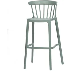Woood, Barhocker, Barhocker Bliss aus Kunststoff Grün