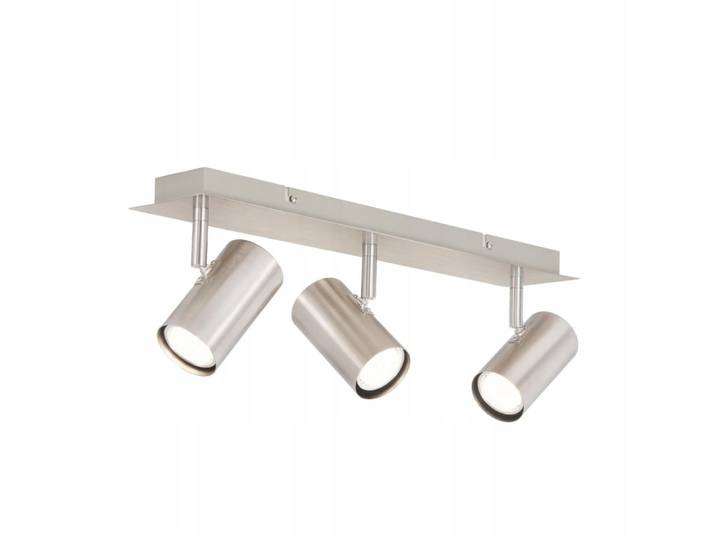 Spot de plafond en fer gris 47x16.5x5.5cm gu10