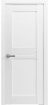 VdomDoors SARTODOORS Mela 7444 White MDF Prehung Interior Door