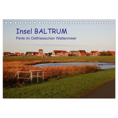 Insel Baltrum, Perle im Ostfriesischen Wattenmeer (Tischkalender 2027 DIN A5 quer), CALVENDO Monatskalender