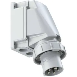 PCE, Netzstecker + Netzkupplung, CEE-Wandgerätestecker 63A 5p 1h IP67 535-1