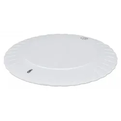 Manhattan Kabelloses Induktionsladegerät 5 W, Qi™-zertifizierter Wireless Charger, sichere Ladung mit 5 W (5 V/1 A), rundes Ladepad, weiß