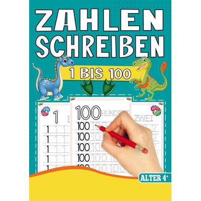 Zahlen Schreiben Lernen - Vorschul-Übungsheft für Jungen mit Dinosaurier-Motiven!, Taschenbuch von S&L Inspirations Lounge, Bookmundo,