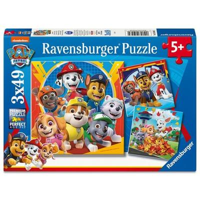 Kinderpuzzle 3x49 Teile - Paw Patrol