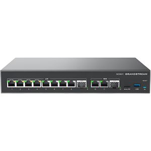 Grandstream Gateway GCC6011, Desktop / Wandmontage / Rackmount, bis 900 Mbit/s Firewall, 1 Gbit/s VPN, 9x LAN, PoE+, 3x WAN
