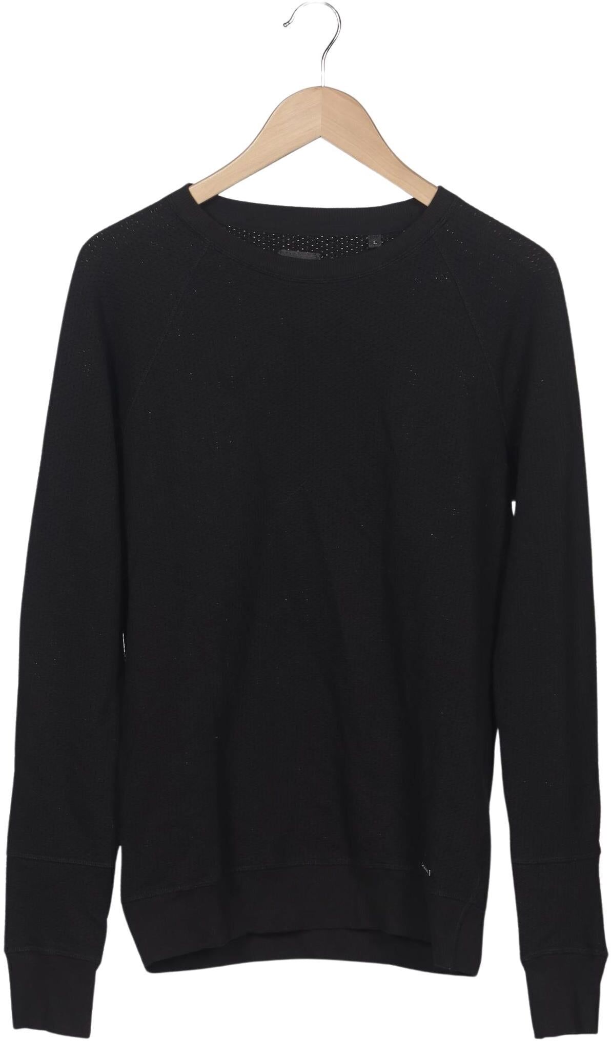 Diesel Herren Sweater, Schwarz, Gr. L, Baumwolle - Second Hand