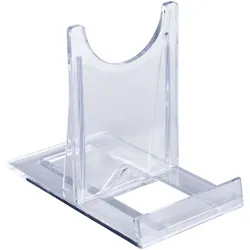 Schiebeständer, universal verstellbar, 95 x 55 x 80 mm, PS, transparent