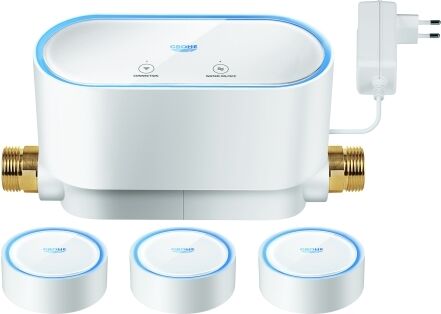 Grohe jeu de montage Sense 22502LN1 blanc, 1x protecteur et 3 x Sense