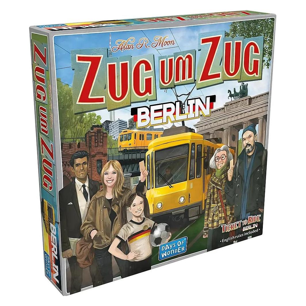 Days of Wonder Zug um Zug: Berlin, Brettspiel, für 2-4 Spieler, ab 8 Jahren (DE-Ausgabe) (Deutsch, 2 - 4 Spieler) (DOWD0033)