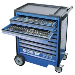 GEDORE KL-4998-400 Werkzeugwagen mit PKW Sortiment