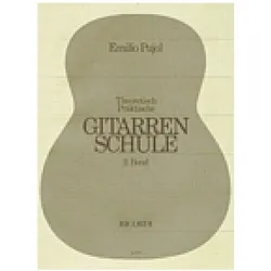 Theoretisch praktische Gitarren- schule Band 2, Fachbücher von Emilio Pujol