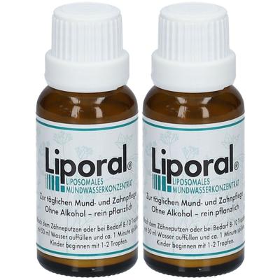 Liporal Mundwasser x2 2x20 ml