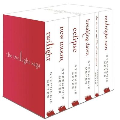 Twilight Saga 6 Book Set (White Cover), Taschenbuch von Stephenie Meyer, Little, Brown Book Group, 978-0-349-00396-2