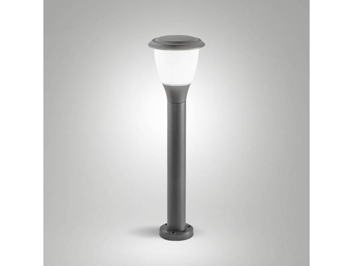 Fabas Luce Wegeleuchte Thiago, dimmbar, schwarz, Aluminium, Modern