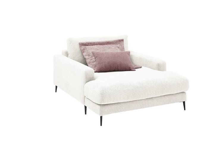 KAWOLA Relaxsessel CARA, Longseat Feincord verschiedene Farben