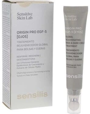 Sensilis Origin Pro EGF-5 [Ojos] Tratamiento Rejuvenecedor Global para Bolsas y Ojeras 15 ml