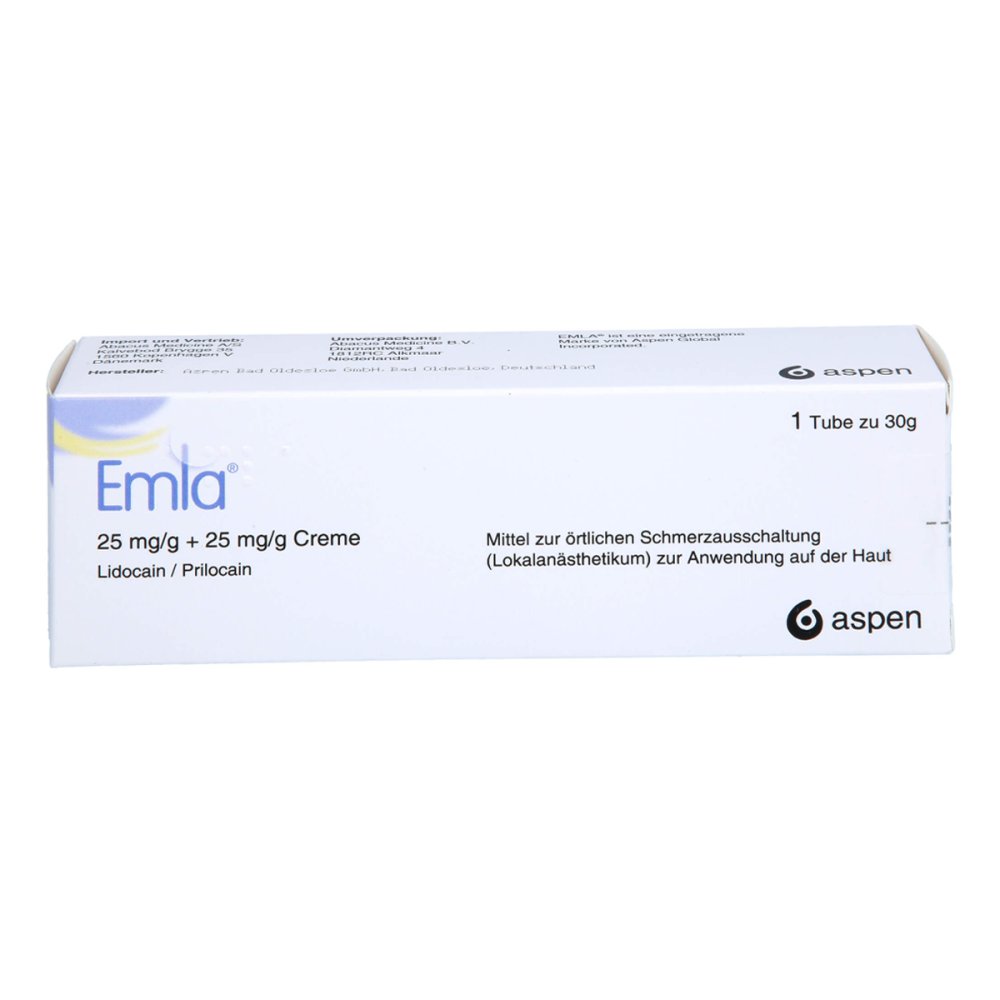 Abacus Medicine A/S Emla 25 Mg/g + 25 Mg/g Creme 18160052