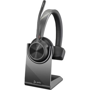 Poly Headset Voyager 4310 Mono, mit Ladestation, Bluetooth, USB-C, On-Ear