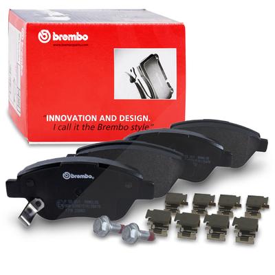 Brembo Bremsbelagsatz Vorderachse [Hersteller-Nr. P59051] für Fiat, Vauxhall, German E Cars, Opel