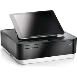 Star Micronics Mpop Combined 58mm Thermal Printer And Cash Drawer Bt USB-C (Bluetooth, USB, USB-C), Belegdrucker, Schwarz