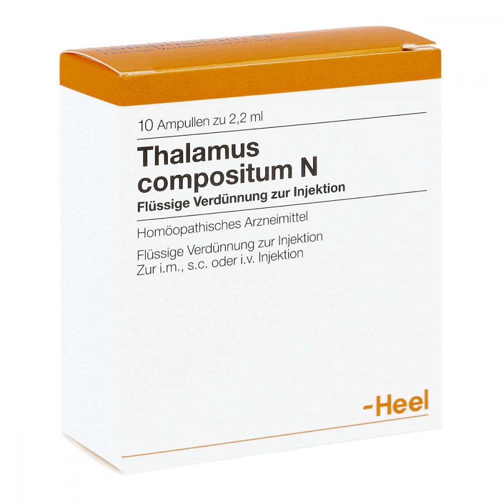 Biologische Heilmittel Heel GmbH Thalamus Compositum N Ampullen 01676165