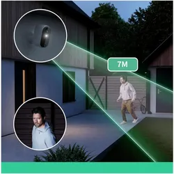 Arlo Essential 2K (2560 x 1440 (WQHD)), Netzwerkkamera, Weiss