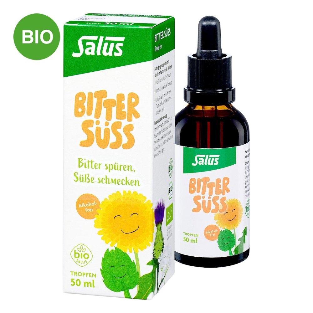 SALUS Pharma GmbH Salus Bitter Süss Tropfen Alkoholfrei Bio 19881486