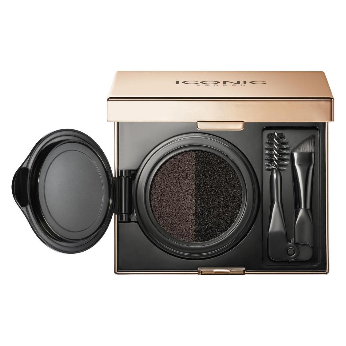 Iconic London - Eyebrow Cushion, Sculpt & Fill - Black Brown - 6g (ICECSB-BB)