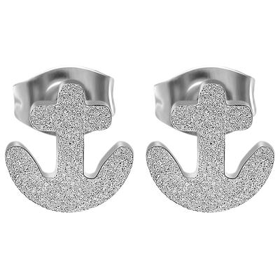 Paar Ohrstecker ADELIA´S "Ohrringe – Ohrstecker aus Edelstahl", Damen, Gr. Damen, Edelstahl, silber, Ohrringe, Ein kleines Geschenk mit großer Wirkung