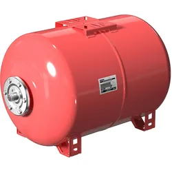 Wiltec, Wasserpumpe, Membrankessel 100L Hauswasserwerk Ausdehnungsgefäss horizontal Druckkessel (Hauswasserpumpe)