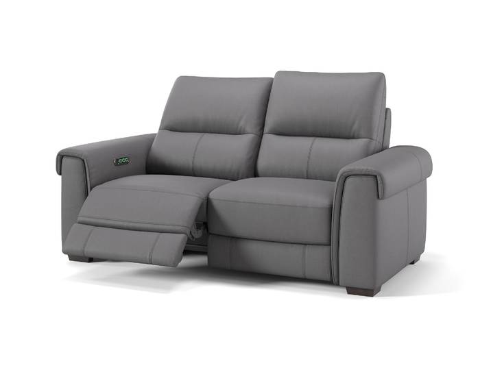 Leder 2-Sitzer MURANO Relaxsofa mit elektrischer Relaxfunktion Couch