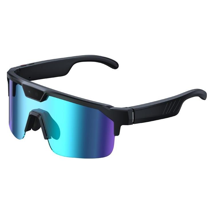 Zeblaze Q01 Blue AI Sports Sunglasses (Blau, TAC-Gläser) (Q01-Blue)