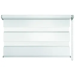Rollo DUO weiß 80x210cm (BH 80x210 cm) - weiß - BH 80x210 cm