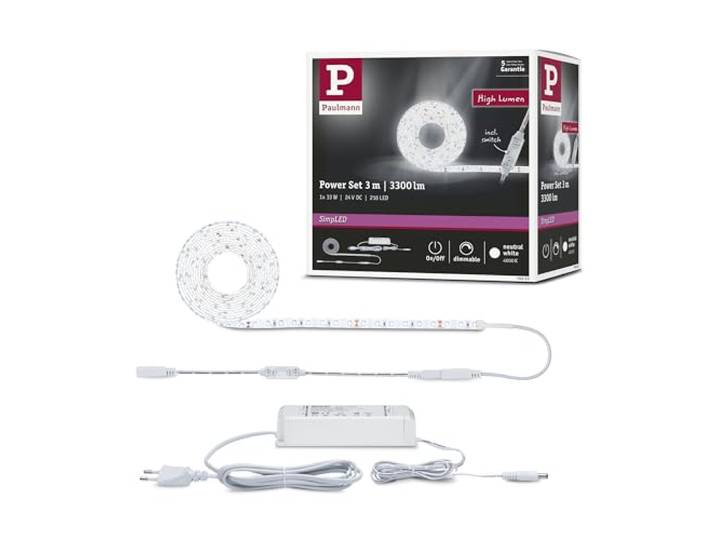 Paulmann SimpLED Power Set 3m Neutralweiß