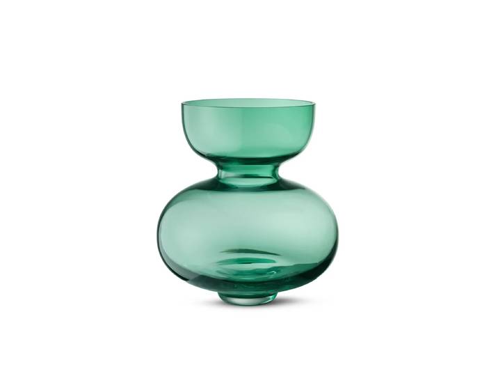 Georg Jensen - Alfredo Glasvase, grün, 25 cm