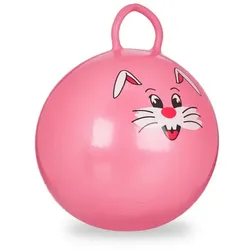 Relaxdays 4 x Hüpfball Kinder pink Rosa