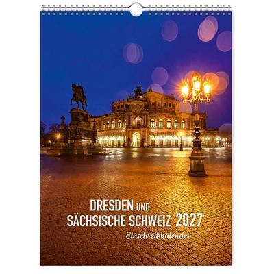 Einschreibkalender Dresden und Sächsische Schweiz 2027