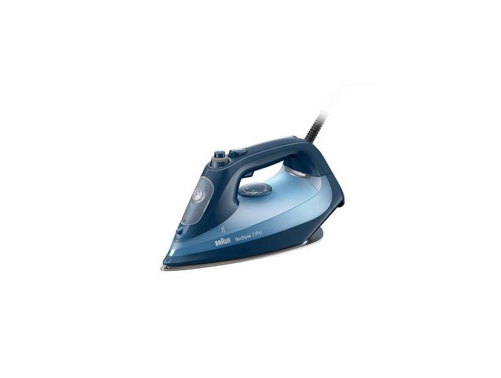 Braun Dampfbügeleisen, blau, 300 ml, 15x13x30 cm, Sprayeinrichtung, für Leitungswasser geeignet, Tropf-Stopp, stufenlose Temperaturwahl, Haushalt & Reinigung, Wäschepflege, Bügeleisen