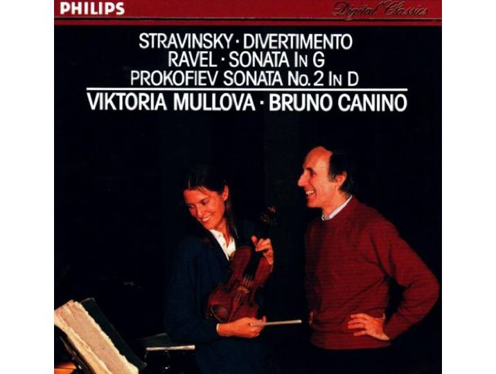 Stravinsky : Divertimento, Ravel : Sonate, Prokofiev : sonate n°2